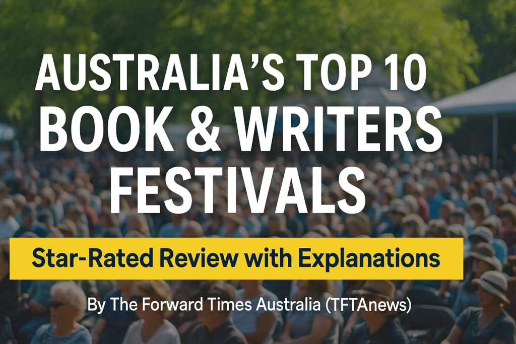 Australia’s Top 10 Book & Writers Festivals