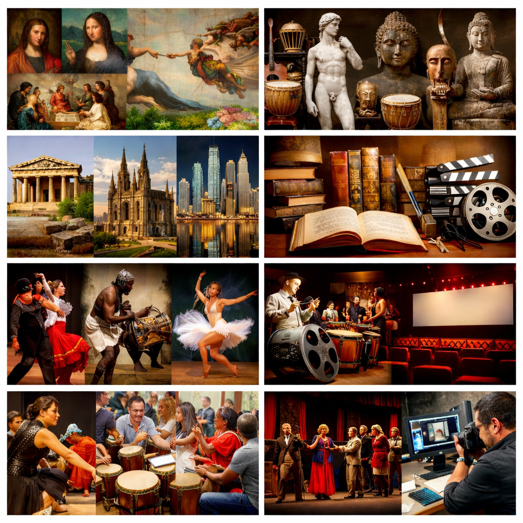 Top 10 Arts of All Time: A Unified Global Ranking Across All Categories