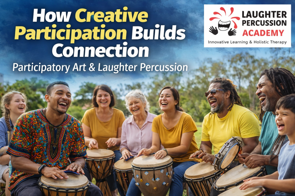 How Creative Participation Builds Connection — and Why Laughter Percussion Is Leading the Way