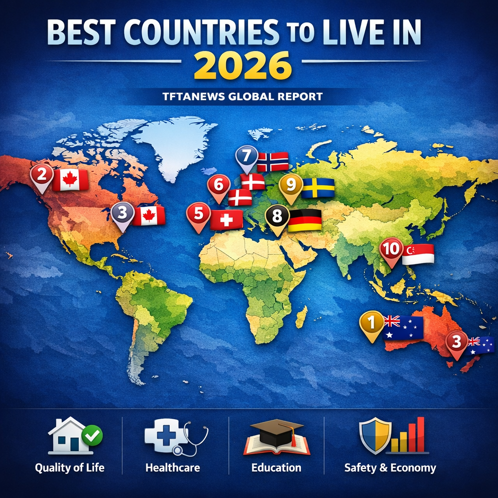 Best Countries to Live In — Comprehensive Global Ranking