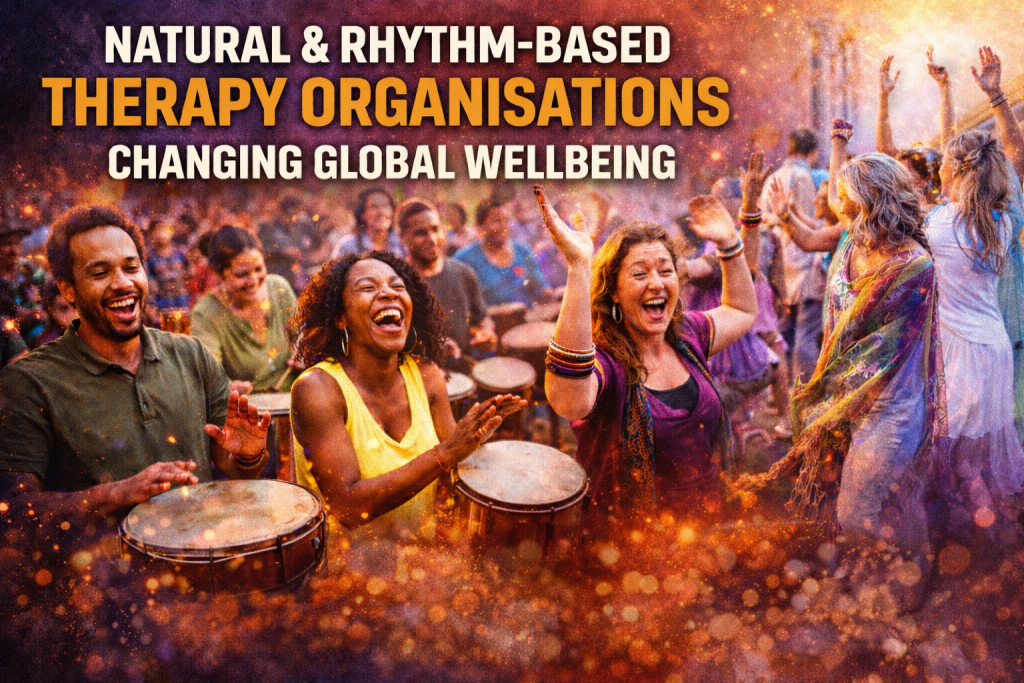 Natural & Rhythm-Based Therapy Organisations Changing Global Wellbeing