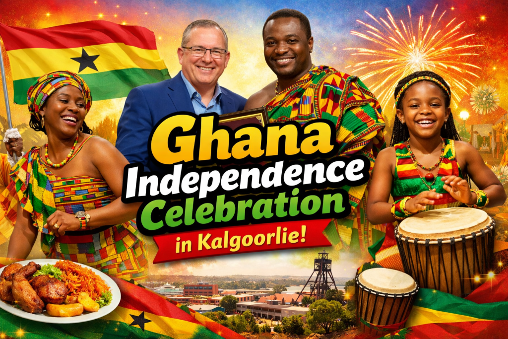 Ghana Independence Celebration Shines in Kalgoorlie