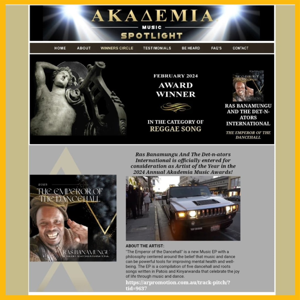 The Det-n-ators International Triumphs in Akademia Music Awards