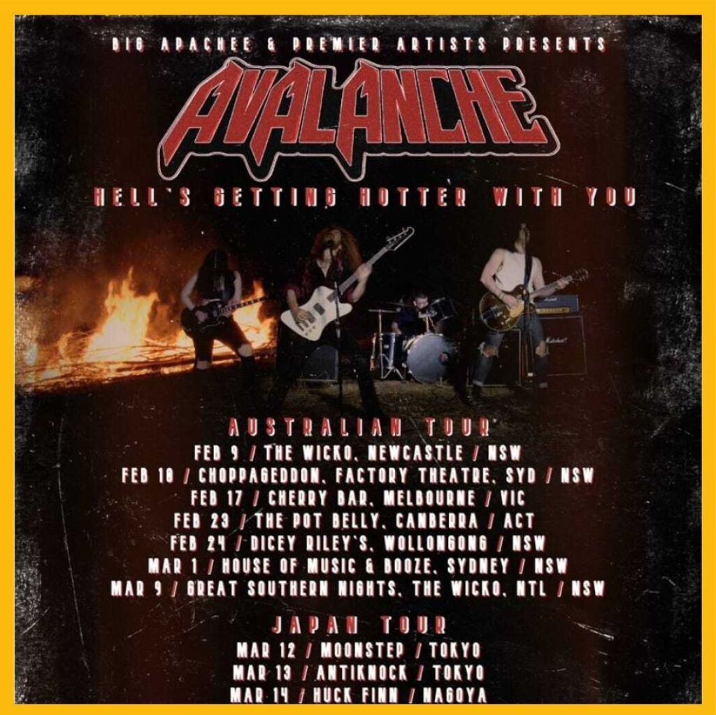 Rock the World with Avalanche: ‘Hell’s Getting Hotter With You