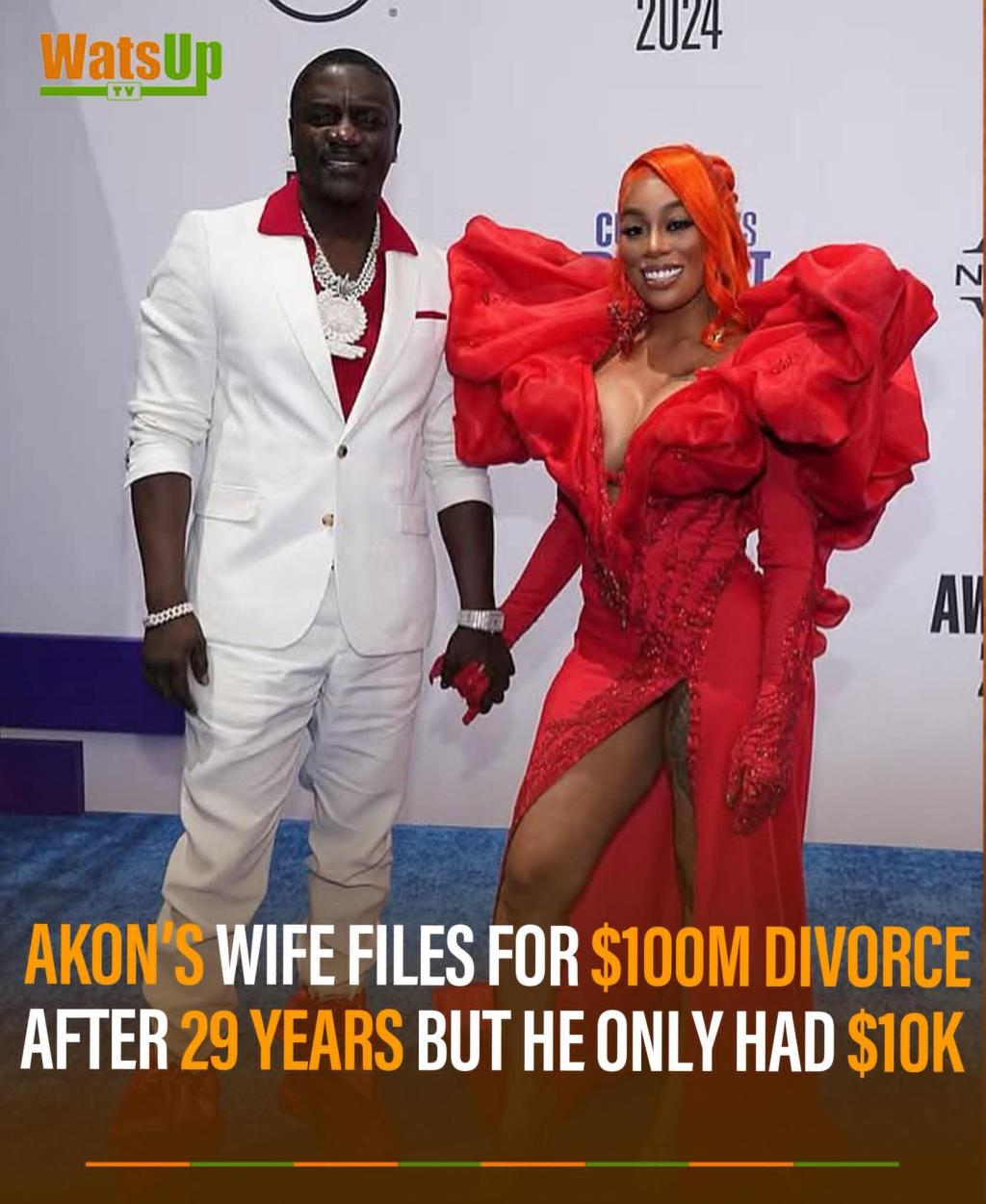 Akon’s Wife Files for $100 Million Divorce After 29 Years — But He Reportedly Only Has $10,000 By The Forward Times Australia Editorial Desk