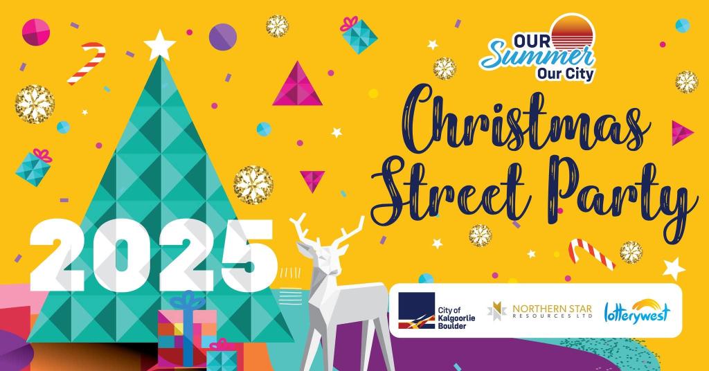 KALGOORLIE–BOULDER CHRISTMAS STREET PARTY THIS SUNDAY!