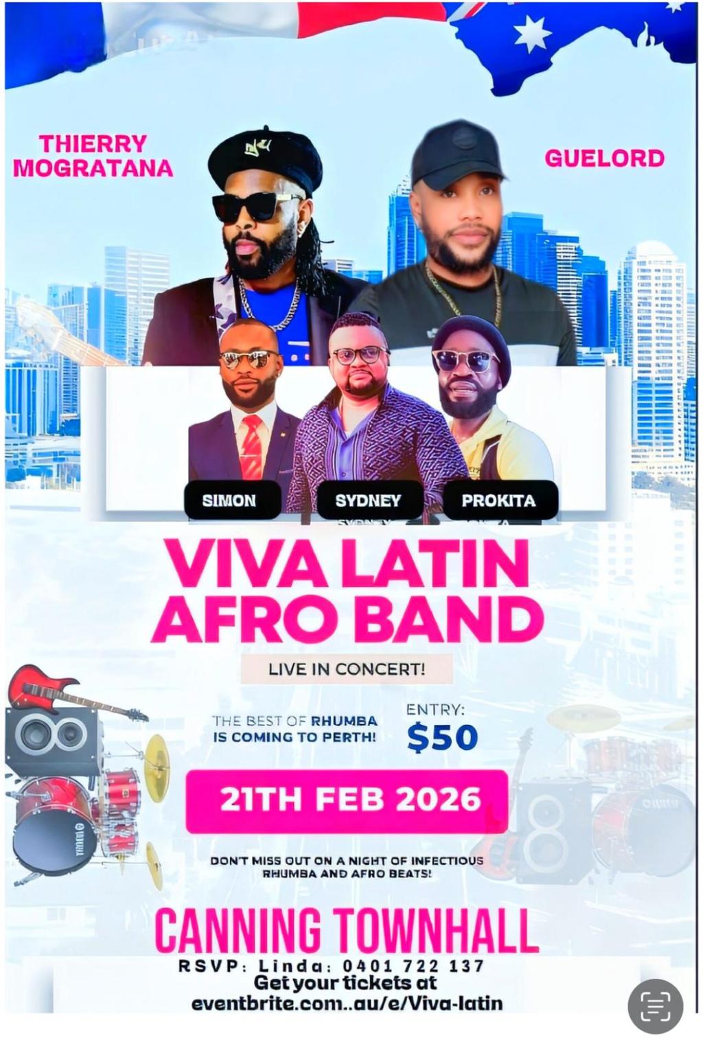 Pure Fire on Stage: Viva Latin Afronkila Deliver a Five-Star Afro-Latin Experience