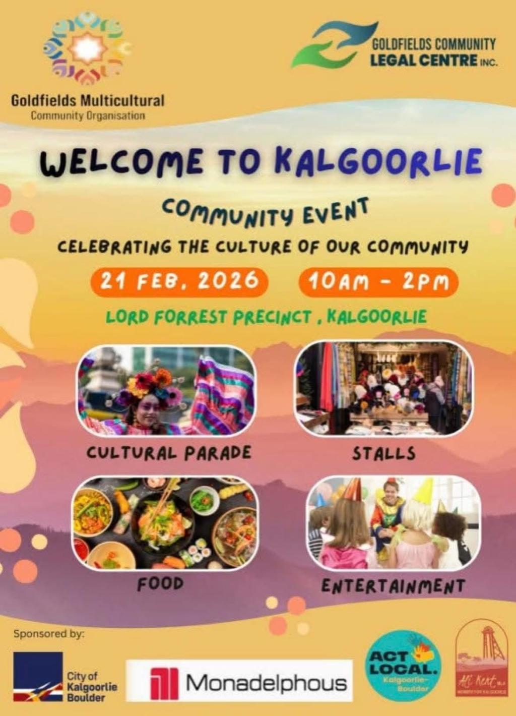 Welcome to Kalgoorlie Festival 2026